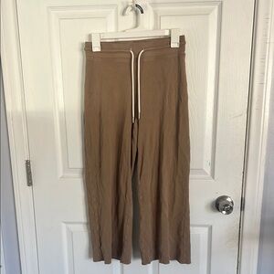 MATE the Label Thermal Wide Leg Pants (Mushroom)
